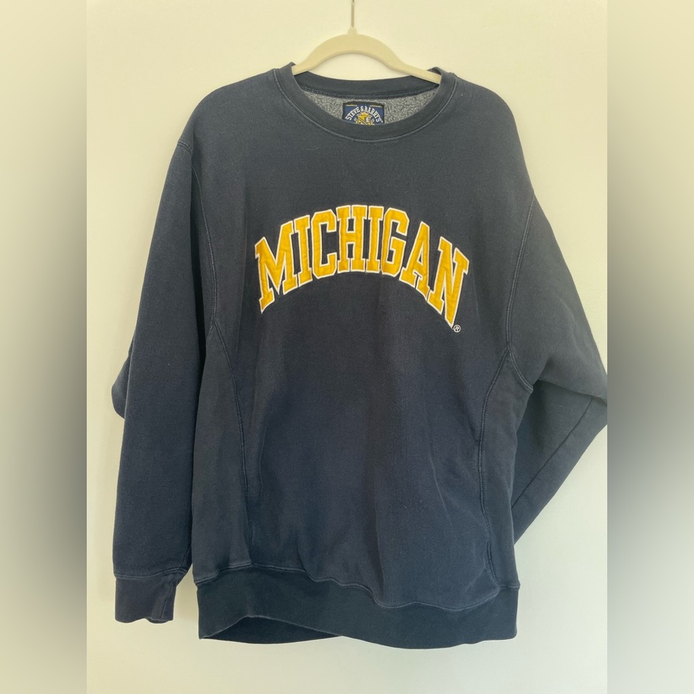 Vintage Michigan Crewneck | Steve & Barry’s| UMich Game Day Sweatshirt